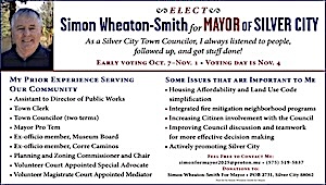 Simon Wheaton-Smith for Silver City Mayor